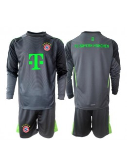 Billige Bayern Munich Keeper Bortedraktsett Barn 2025-26 Langermet (+ Korte bukser)